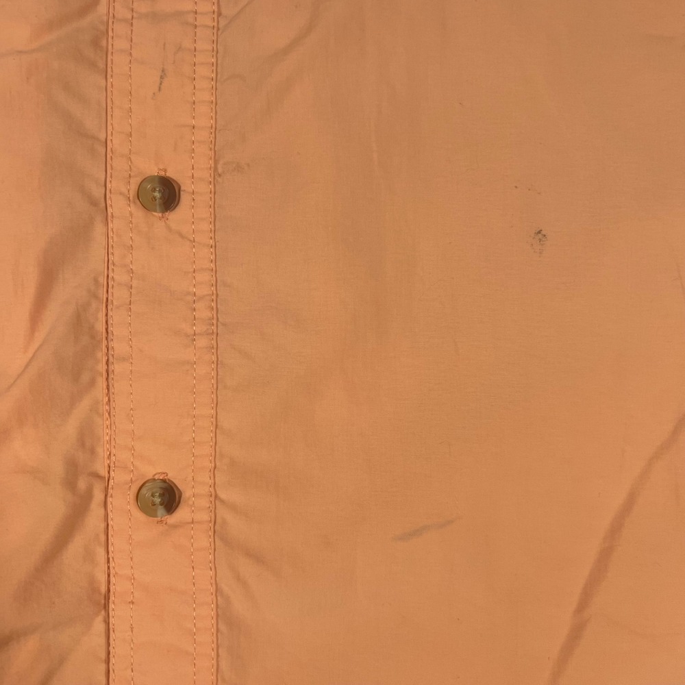 World Wide Sportsman Mens 3XL Fishing Shirt Peach Nylon Vented Long Sleeve - Picture 7 of 16